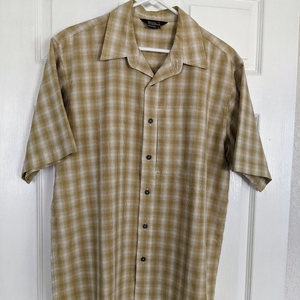 Royal Robbins, large, short sleeve shirt